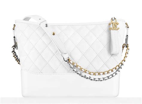 chanel gabrielle purse bag white|Chanel gabrielle bag luxefront.